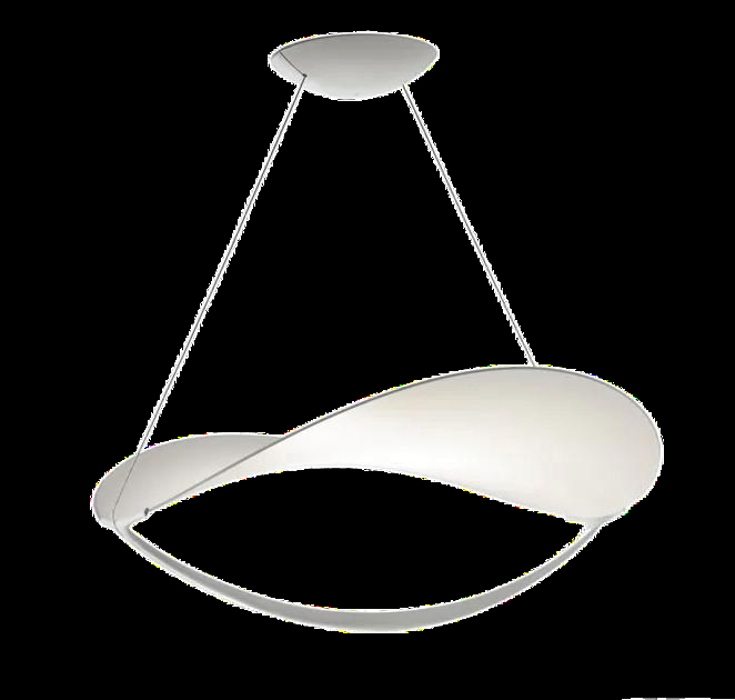 DL17300 Pendant Lamp (Metal + Aluminum + Fabric, D700/D500mm)