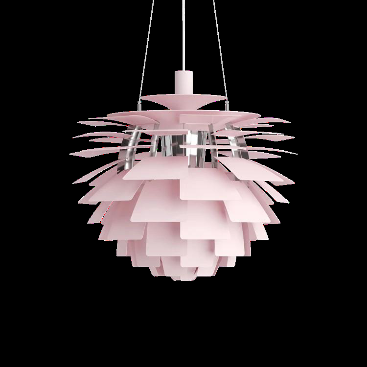 DL17333 Pendant Lamp (Aluminum + Stainless Steel / Glass, D480mm)