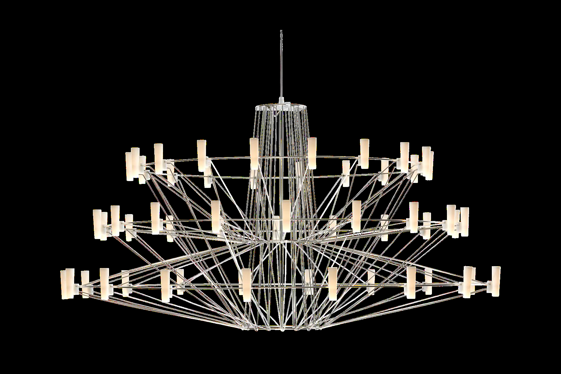 DL17340 Pendant Lamp (Stainless Steel + Acrylic, D1000/D680mm)