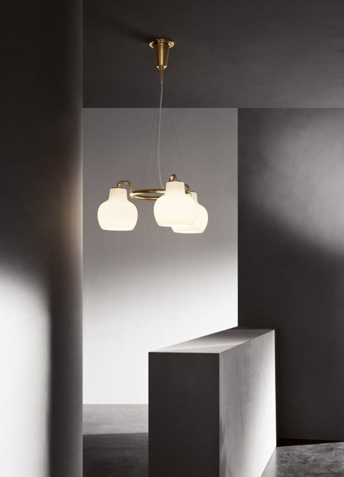 DL17416 Pendant Lamp (Brass + Glass, L550*H230mm)