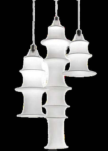 DL17435 Pendant Lamp (Fabric+Aluminum, 400*530mm)