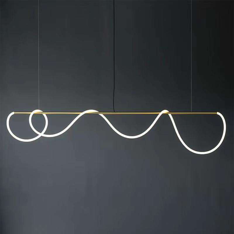 DL17460 Pendant Lamp (Stainless Steel +, L1500/L1900mm)