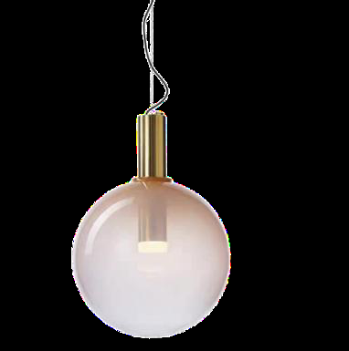 DL17499 Pendant Lamp (Glass + Metal, D300*390mm)