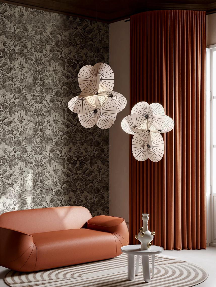 DL17597 Pendant Lamp (Fabric + Metal, D680*810mm)