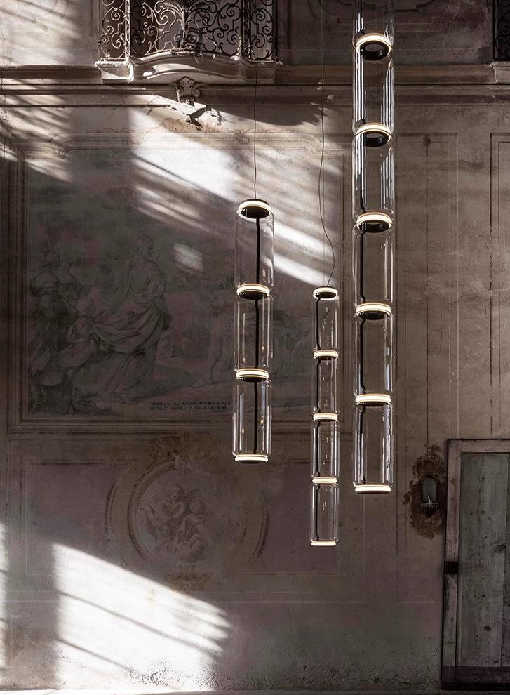 DL17603 Pendant Lamp (Aluminum + Glass, D180*H1600mm)