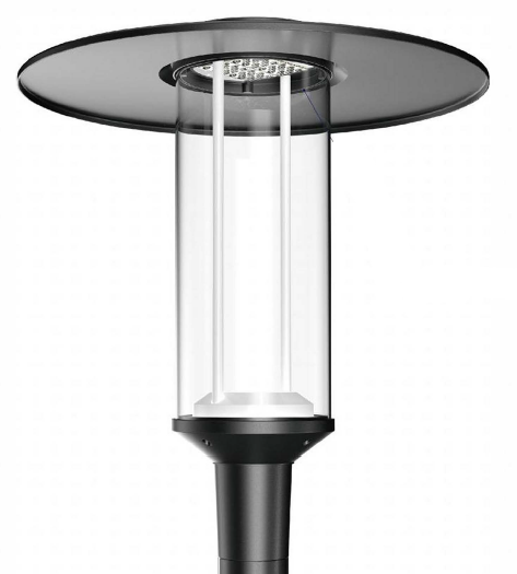 DL17660 Post-Top Garden Light (Ø550 × H620mm (pole Ø89))