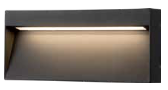 DL17696 LED Outdoor Wall Light (L200 × H90 × D36mm)