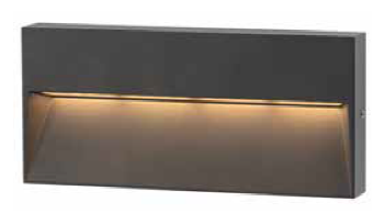 DL17697 LED Outdoor Wall Light (L240 × H110 × D35mm)