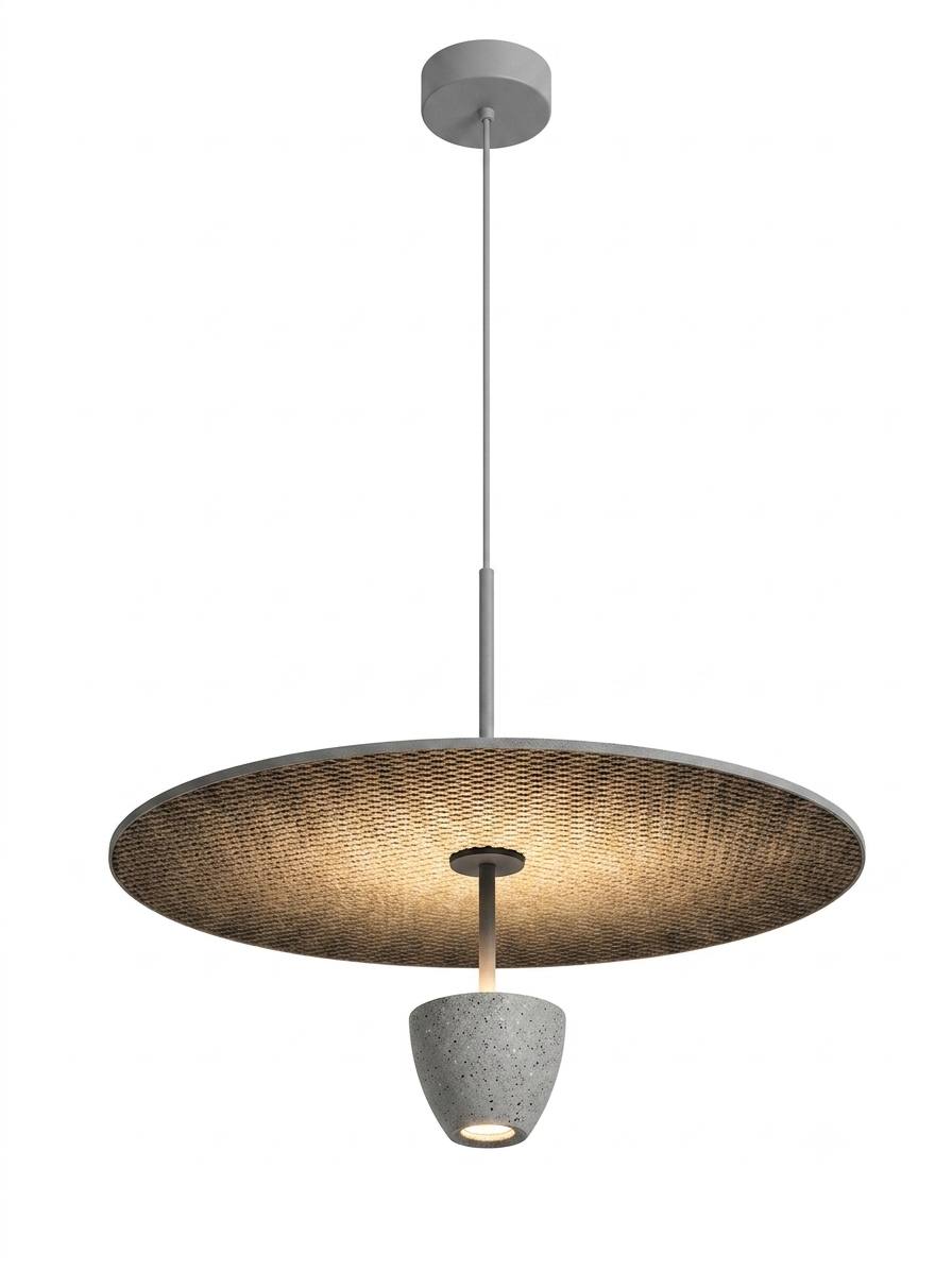 DL14069 Felt + Aluminum Pendant