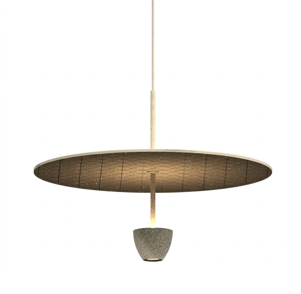 DL14069 Felt + Aluminum Pendant