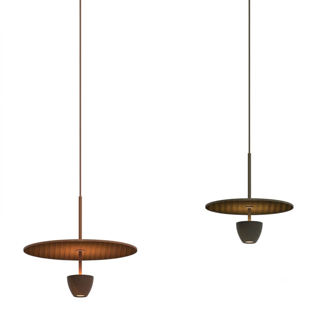 DL14069 Felt + Aluminum Pendant